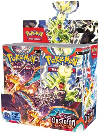 Pokemon Scarlet and Violet Obsidian Flames Booster Box