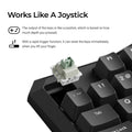 Keychron C0 HE One-Handed 8K Keyboard