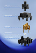 TTC x Pantheonkeys PT Black 43g Linear PCB Mount Switch