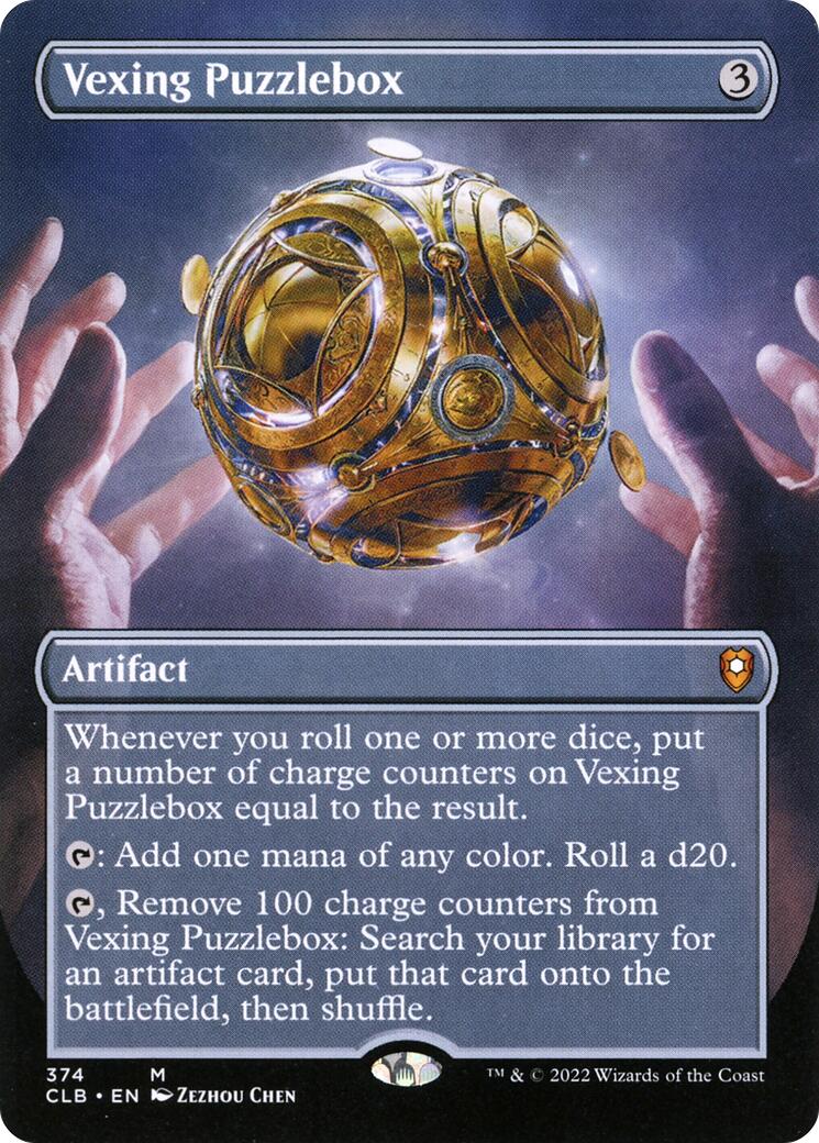 Vexing Puzzlebox (Borderless) - 374 - (Commander Legends: Battle for Baldur's Gate)