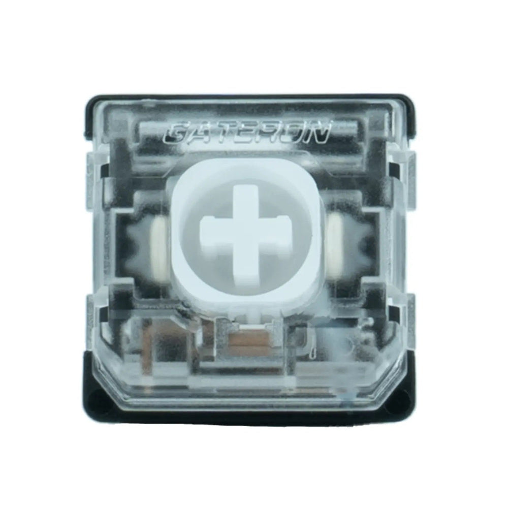Gateron KS-33 Low Profile White Silent 2.0 Linear 38g Plate Mount Switch