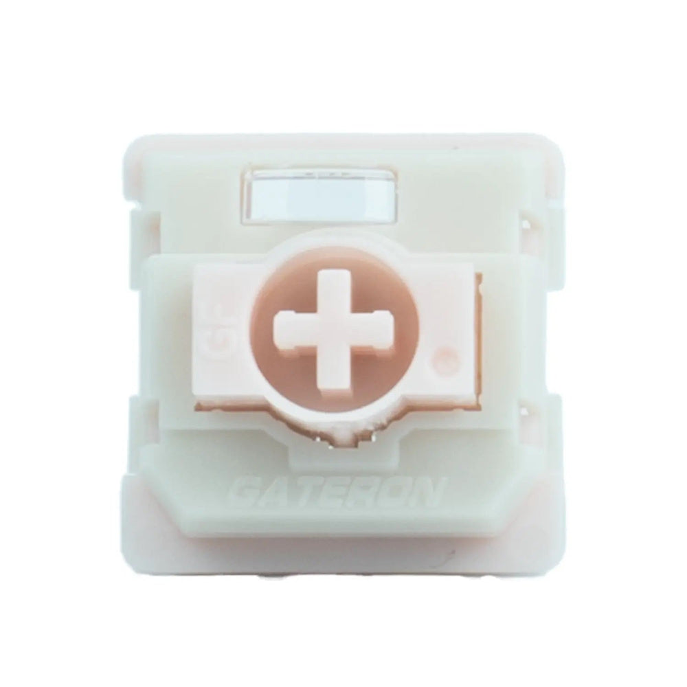 Gateron KS-33 Low Profile Strawberry Chocolate Linear 45g Plate Mount Switch