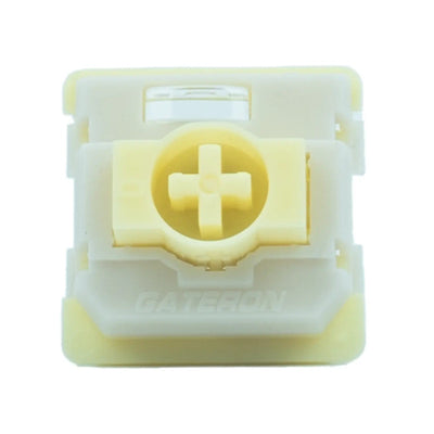 Gateron KS-33 Low Profile Banana Chocolate Tactile 50g Plate Mount Switch