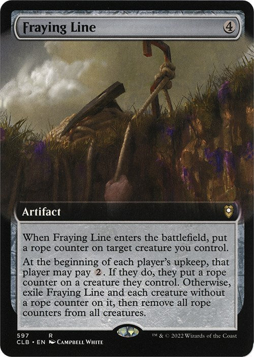 Fraying Line (Extended Art) - 597 - (Commander Legends: Battle for Baldur's Gate)