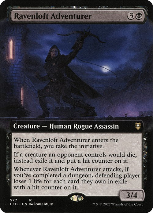 Ravenloft Adventurer (Extended Art) - 577 - (Commander Legends: Battle for Baldur's Gate)