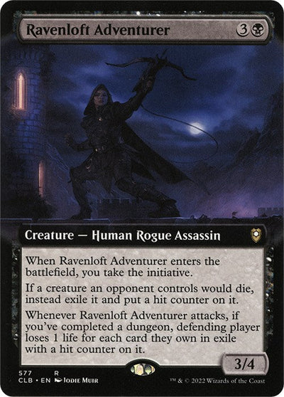 Ravenloft Adventurer (Extended Art) - 577 - (Commander Legends: Battle for Baldur's Gate)