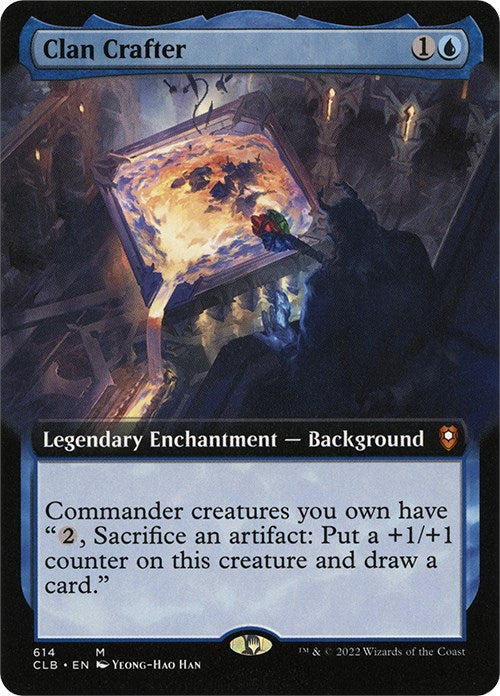 Clan Crafter (Extended Art) - 614 - (Commander Legends: Battle for Baldur's Gate)