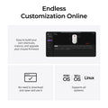 Keychron G4 3950 White 8K Wireless Mouse