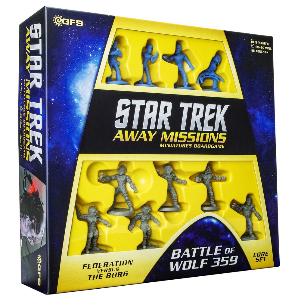 Star Trek Away Missions Battle of Wolf 359 Core Set Federation Versus The Borg