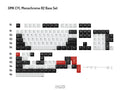GMK Monochrome R2 Double Shot ABS Keycap Set