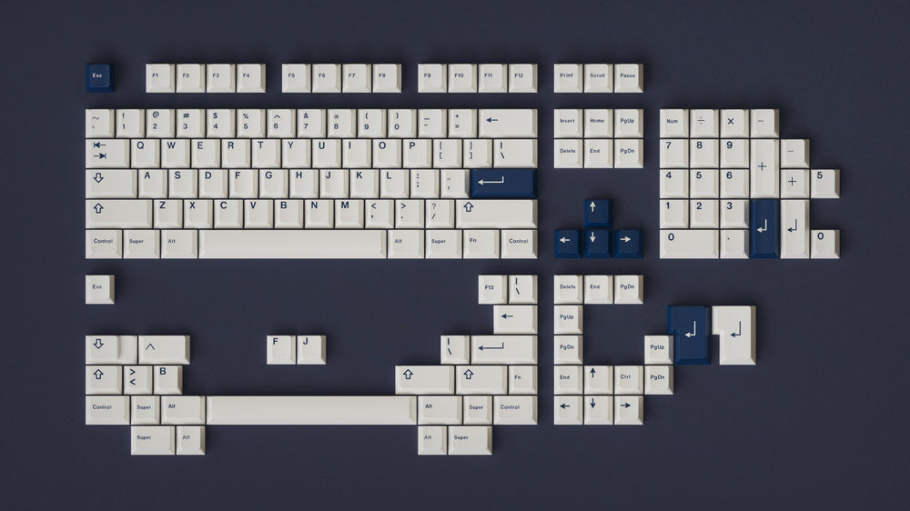 GMK Seafarer Cherry Profile Double Shot ABS Keycap Set