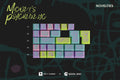 Key Kobo Monet's Psychedelic Cherry Profile Double Shot ABS Keycap Set