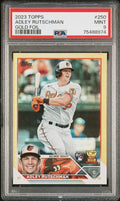 2023 Topps Adley Rutschman #250 Rookie Gold Foil PSA 9