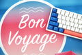 Ducky Extra Large Bon Voyage Desk Pad/Mat with Stitched Edges