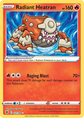 Radiant Heatran 27 189 Astral Radiance Holofoil