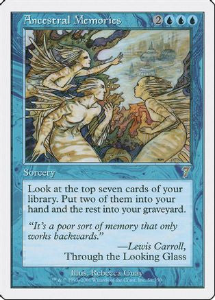 Ancestral Memories (7ED-059) - 7th Edition Foil