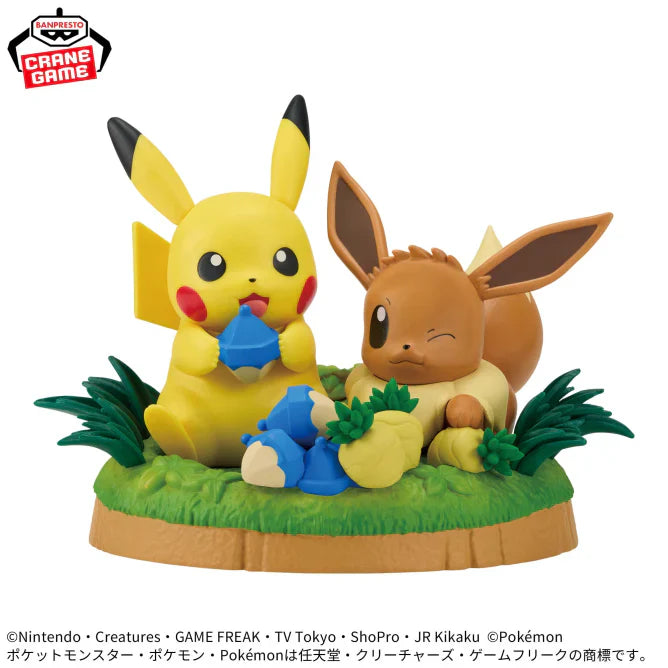 Mogu Mogu Time Pikachu & Eevee