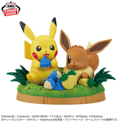 Mogu Mogu Time Pikachu & Eevee