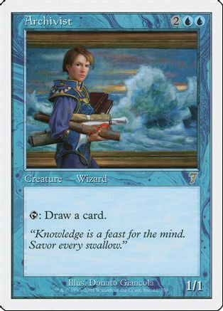 Archivist (7ED-061) - 7th Edition Foil