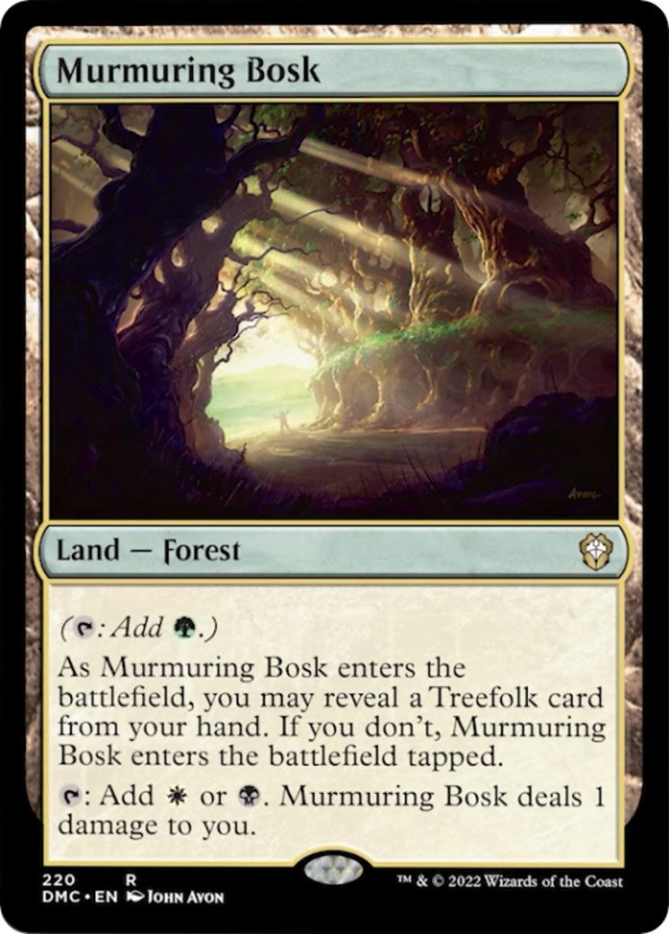 Murmuring Bosk - 220 - (Commander: Dominaria United)