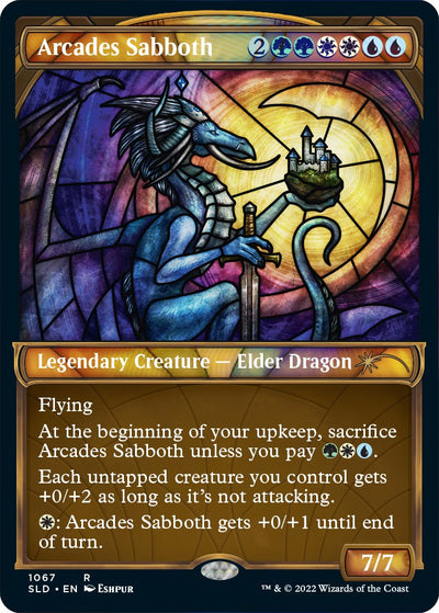 Arcades Sabboth (Stained Glass) (Textured Foil) - 1067 - (Secret Lair Drop Series)