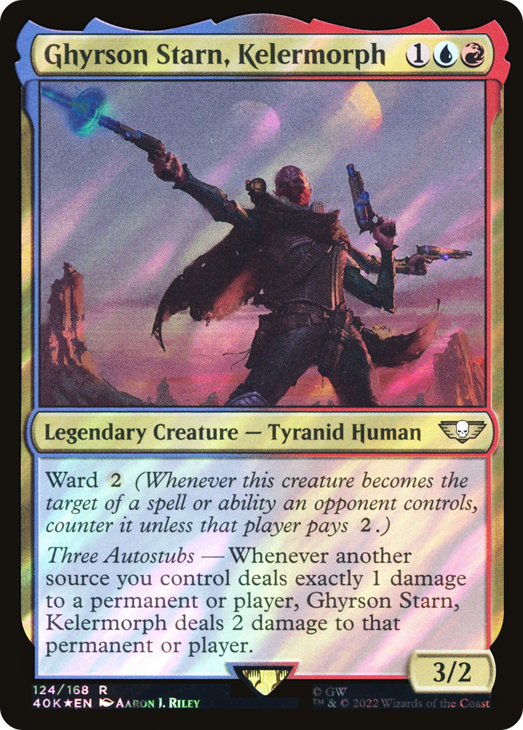 Ghyrson Starn, Kelermorph (40K-124â˜…) - Warhammer 40,000 Commander Foil