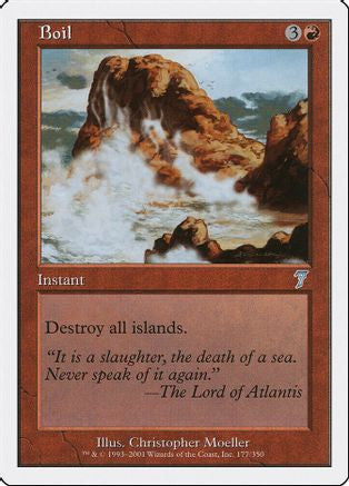 Boil (7ED-177) - 7th Edition Foil