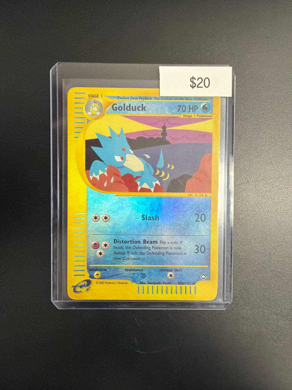 Pokemon Golduck Reverse Holo #50B/147