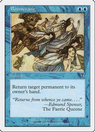 Boomerang (7ED-064) - 7th Edition Foil