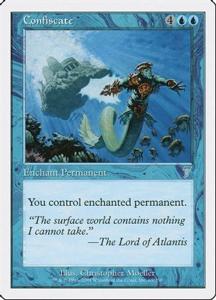Confiscate (7ED-065) - 7th Edition Foil
