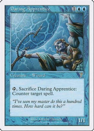 Daring Apprentice (7ED-068) - 7th Edition Foil