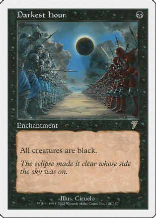Darkest Hour (7ED-128) - 7th Edition Foil