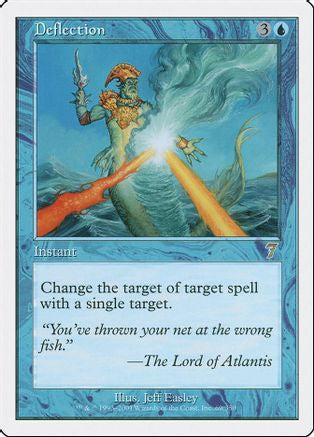 Deflection (7ED-069) - 7th Edition Foil
