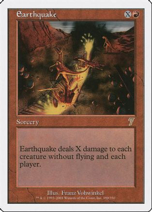 Earthquake (7ED-180) - 7th Edition Foil