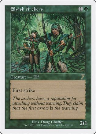 Elvish Archers (7ED-239) - 7th Edition Foil