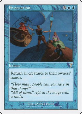 Evacuation (7ED-072) - 7th Edition Foil
