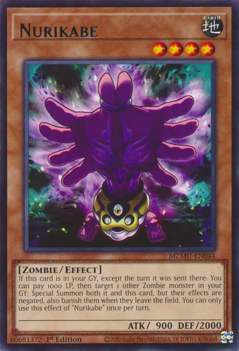 Nurikabe - MZMU-EN044 - Rare - 1st Edition