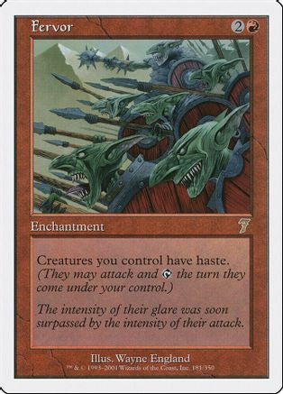 Fervor (7ED-181) - 7th Edition Foil