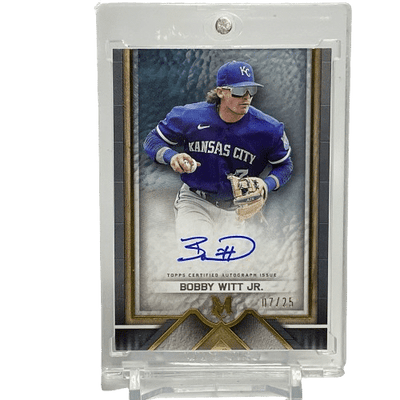 2023 Topps Museum Collection Bobby Witt Jr. #AA-BWJ Autograph /25