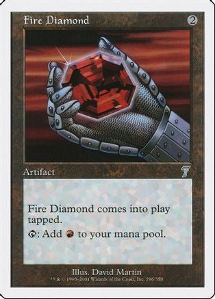 Fire Diamond (7ED-296) - 7th Edition Foil