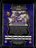 2023 Panini Mosaic Justin Jefferson #152 Silver Prizm