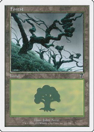 Forest (331) (7ED-331) - 7th Edition Foil