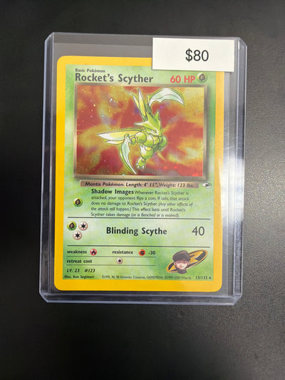 Pokemon Rockets Scyther Neo 13/132 NM