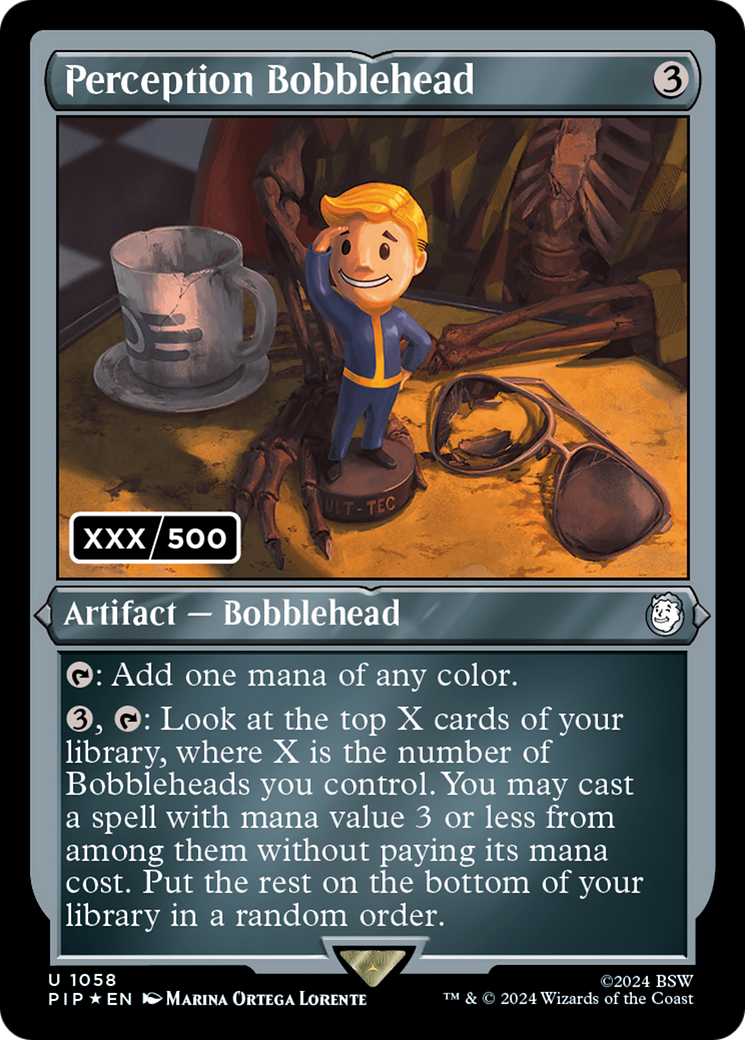 Perception Bobblehead (PIP-1058) - Fallout Foil