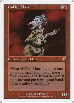 Goblin Matron (7ED-191) - 7th Edition Foil