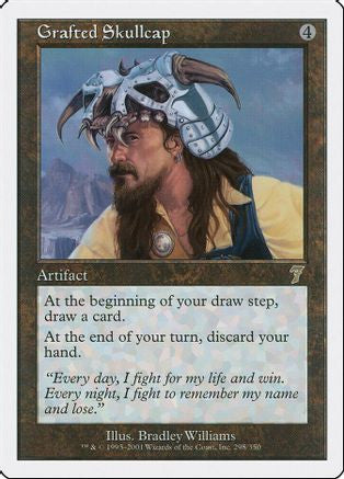 Grafted Skullcap (7ED-298) - 7th Edition Foil