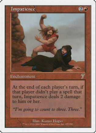 Impatience (7ED-197) - 7th Edition Foil