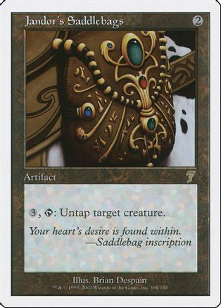 Jandor's Saddlebags (7ED-304) - 7th Edition Foil