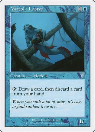 Merfolk Looter (7ED-089) - 7th Edition Foil
