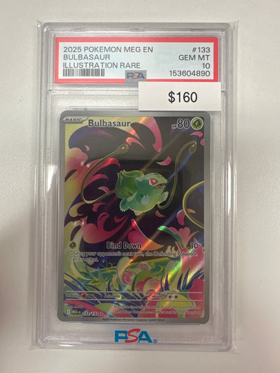 Pokemon Bulbasaur 133/132 PSA 10